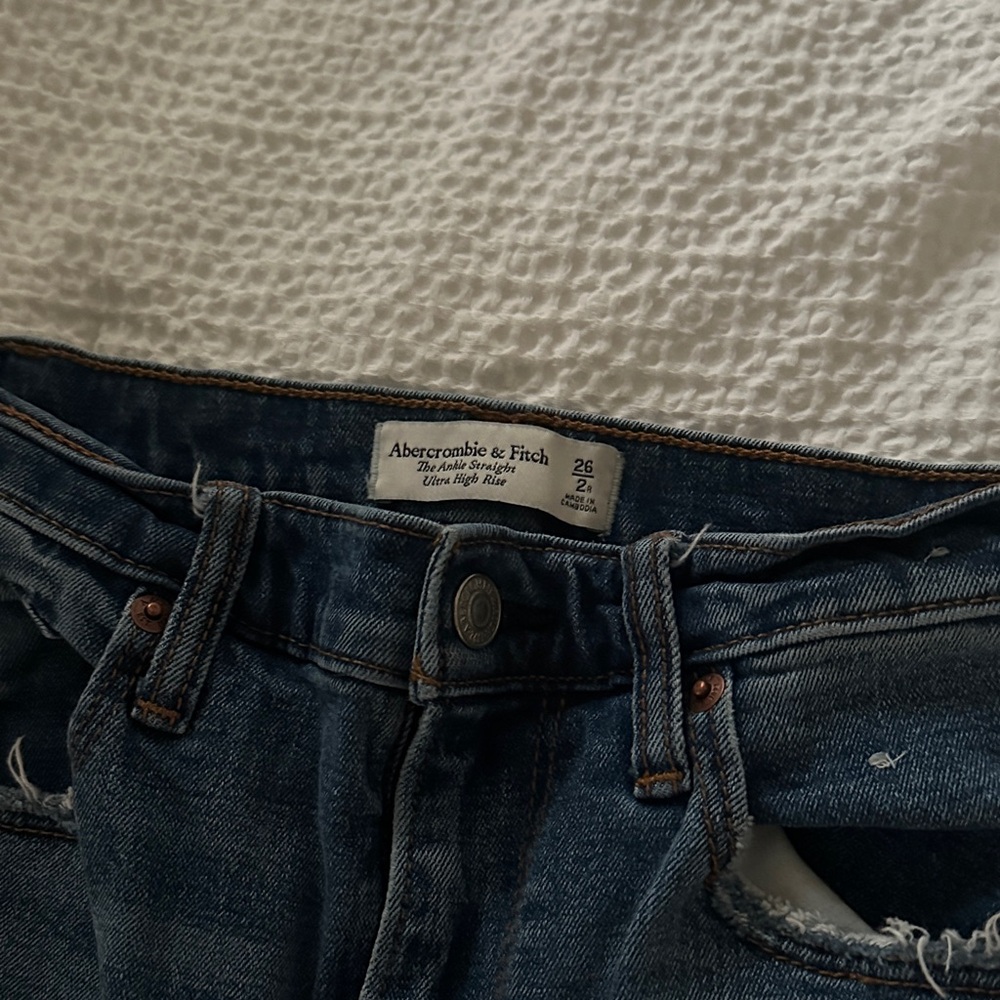Abercrombie & Fitch Dark Blue Denim